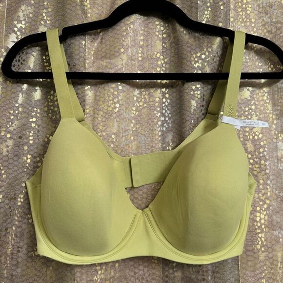 Aerie Pastel Green Real Free Full Coverage Lightly Lined Bra 36D NWT - Picture 1 of 5